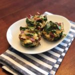 Spinach, bacon and quinoa power bites